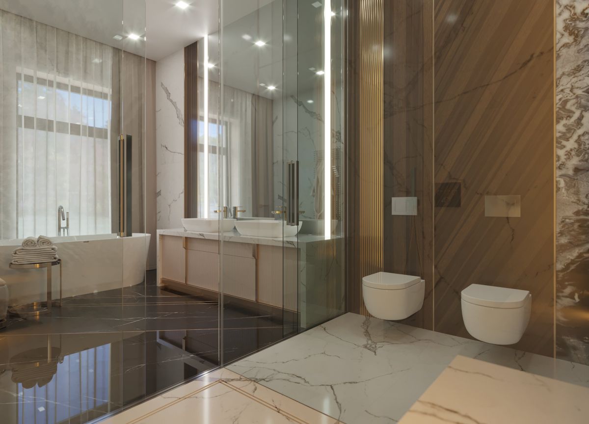 Пермь дизайн проект ванной комнаты