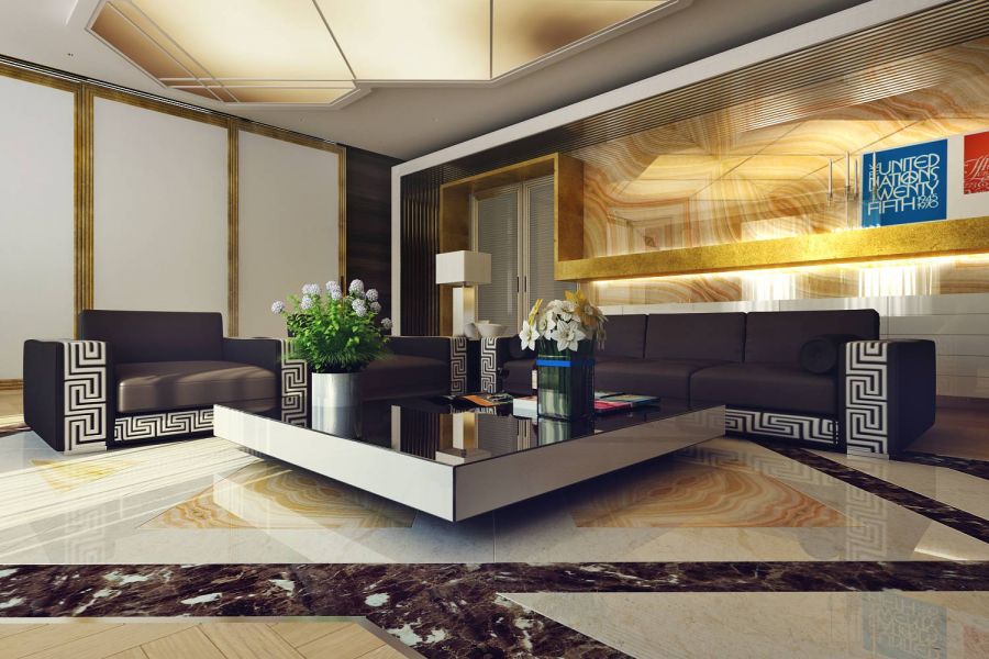 Бело-коричневая гостиная: 7 элементов дизайна