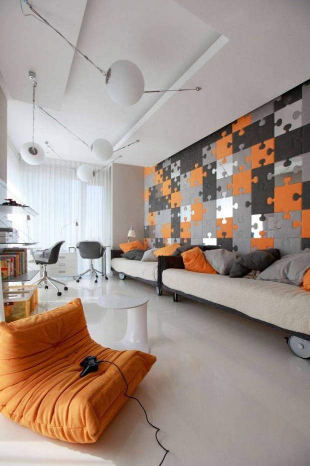 Дизайн комнаты в современном стиле (62 фото) | «Печёный»